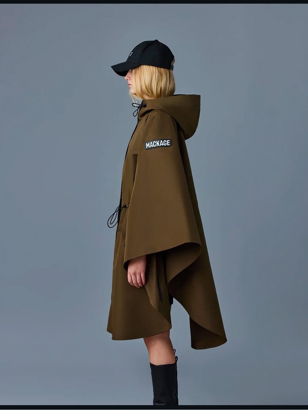Mackage Olive Rain Jacket Cape